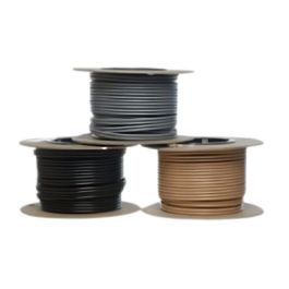 Hat Track Wire AvePro Shock Track Lead Wire in Black 15mm
