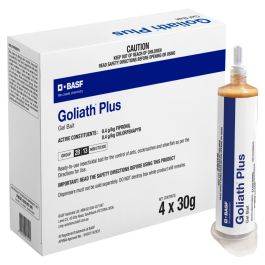 Goliath Plus Gel Bait (4 x 30g) | Cockroach, Ant and Silverfish Control ...