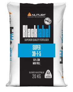 Black Label Pro Super 30-1-5 Fertiliser 20kg
