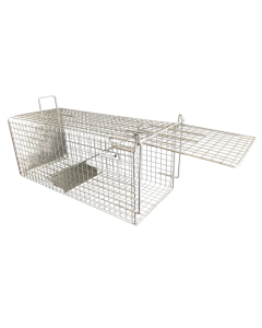 Feral Animal Trap with Footplate Release and 2 Doors